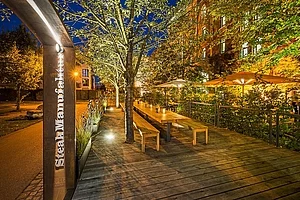 Restaurant SteakManufaktur, Augsburg - Biergarten