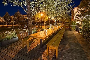 Restaurant SteakManufaktur, Augsburg - Biergarten