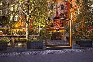 Restaurant SteakManufaktur, Augsburg - Biergarten