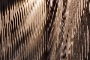 Stadtsparkasse Augsburg, Max 23, Akustikwand Wartebereich