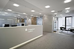 Kreissparkasse Augsburg, Empfang Vorstandsebene